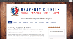 Desktop Screenshot of heavenlyspirits.com